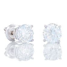 Load image into Gallery viewer, 1.00ctw Round Brilliant Cut Lab Created Diamond Studs
