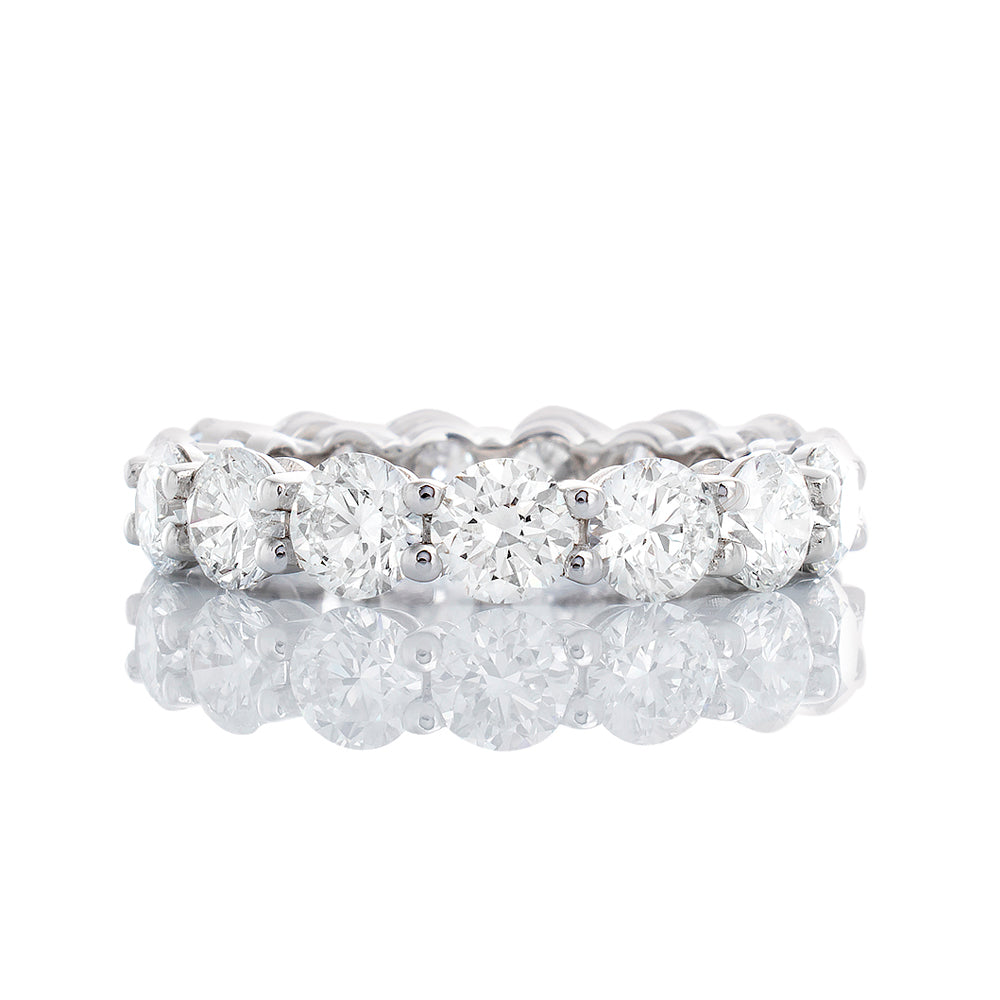 5.00ctw Round Brilliant Cut Lab Created Eternity Band