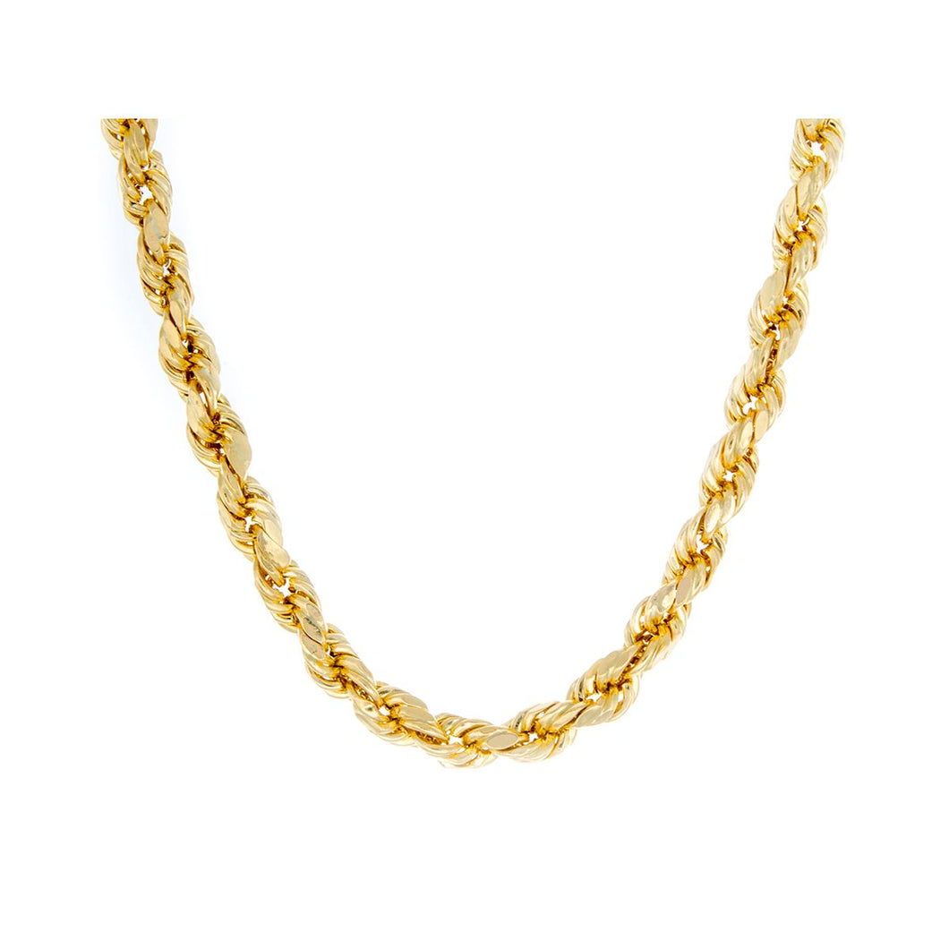 4.65mm Solid Rope with Bullet Style Clasp Chain