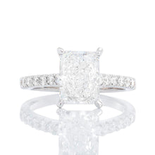 Load image into Gallery viewer, 2.82ctw Upswept Diamond Radiant Cut
