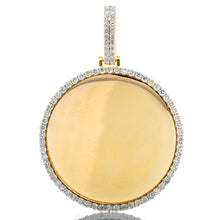 Load image into Gallery viewer, 1.90ctw Round Picture Memory Pendant
