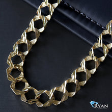 Load image into Gallery viewer, 10mm Soft Square Double Sided Diamond Cut Casting Chain
