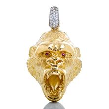 Load image into Gallery viewer, Roaring Gorilla Pendant
