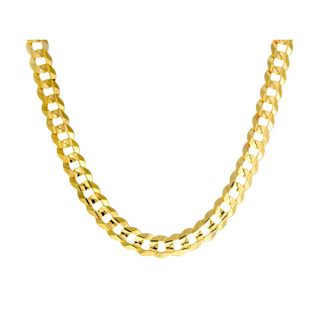 5.50mm Flat Concave Curb Link Chain