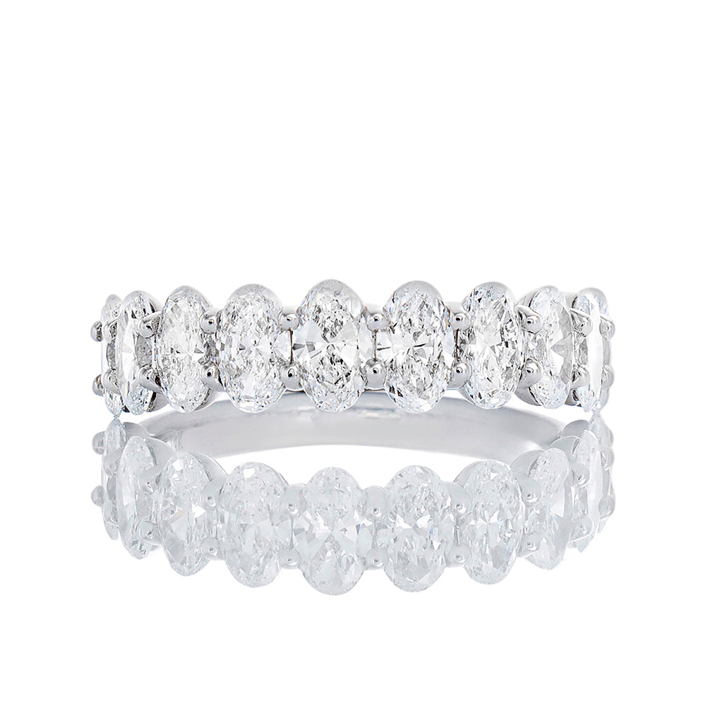 1.86ctw Oval Diamond Band