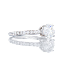 Load image into Gallery viewer, 1.25ctw Round Brilliant Cut Lab Created Diamond Engagement Ring
