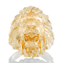 Load image into Gallery viewer, Roaring Lion Ring 10k Gold
