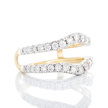 Load image into Gallery viewer, 1.00ctw Diamond Ring Jacket 14k Gold
