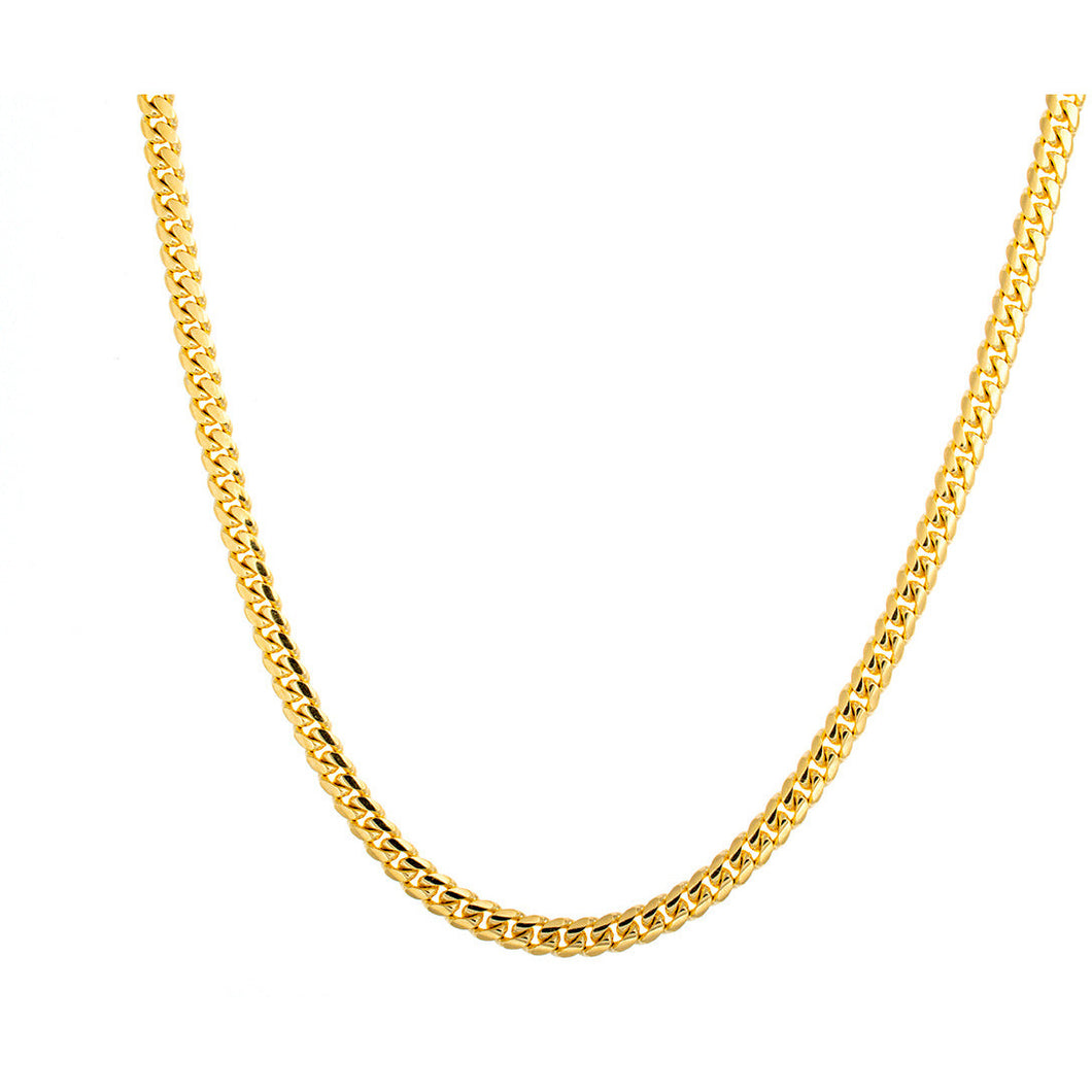 4mm Solid Miami Cuban Link