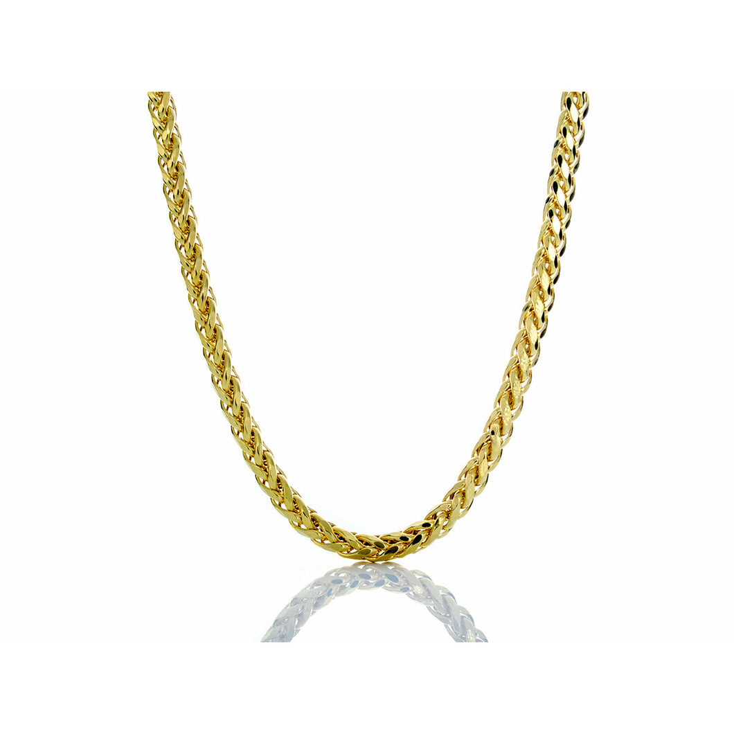 4mm Palm Link Chain 10k Gold