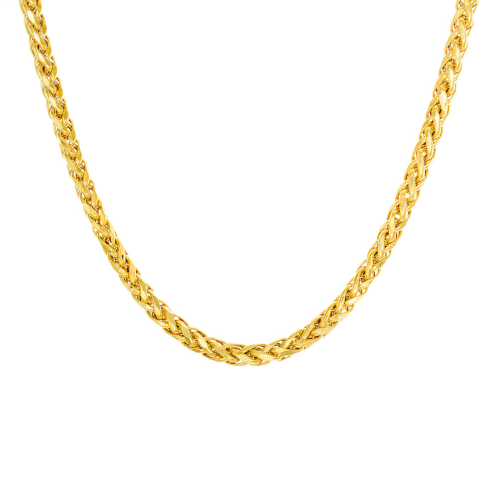 2.50mm Palm Link Chain 10k Gold
