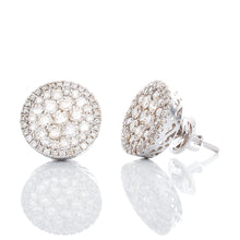 Load image into Gallery viewer, 1.45ctw Low Profile Round Diamond Studs

