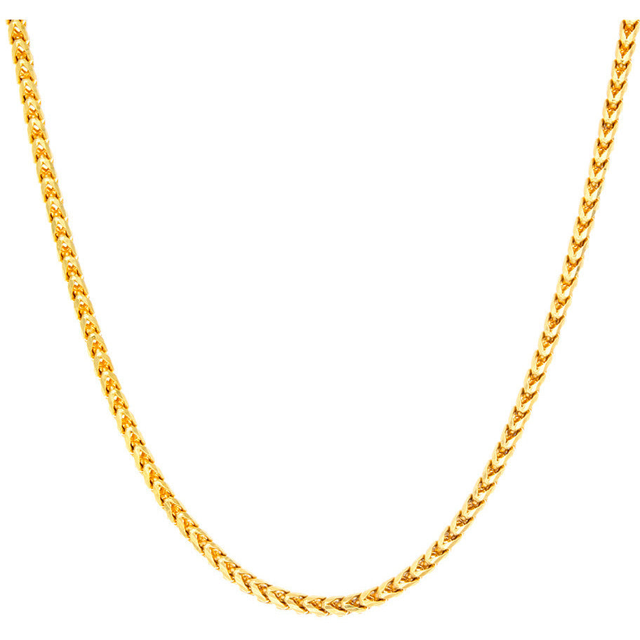 2.70mm Solid Round Millennium Franco Link Chain