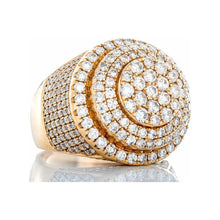Load image into Gallery viewer, 4.00ctw Large Round Three Tiered Diamond Lollipop Ring
