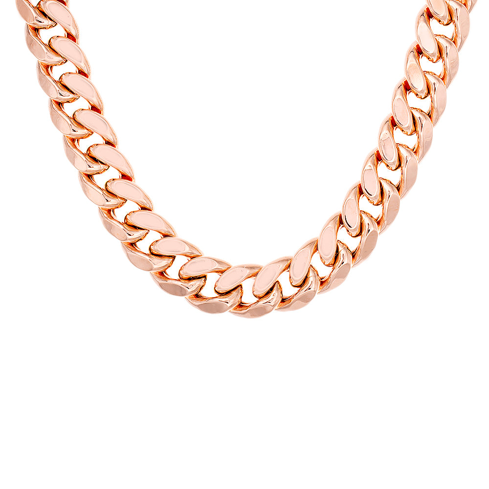 6.75mm Rose Gold Miami Cuban 22 Inches