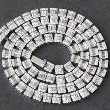 Load image into Gallery viewer, 18.95ctw Baguette Diamond Tennis Chain
