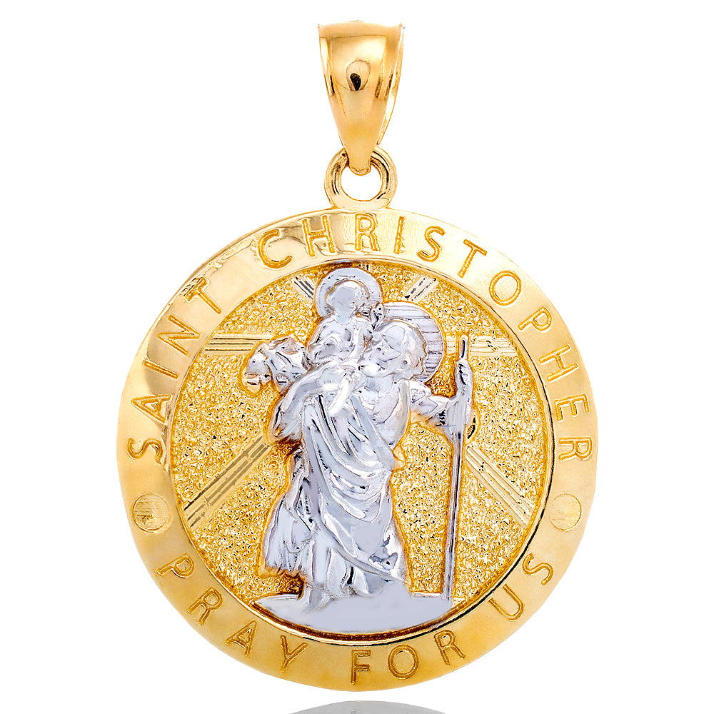 32mm Saint Christopher Medallion