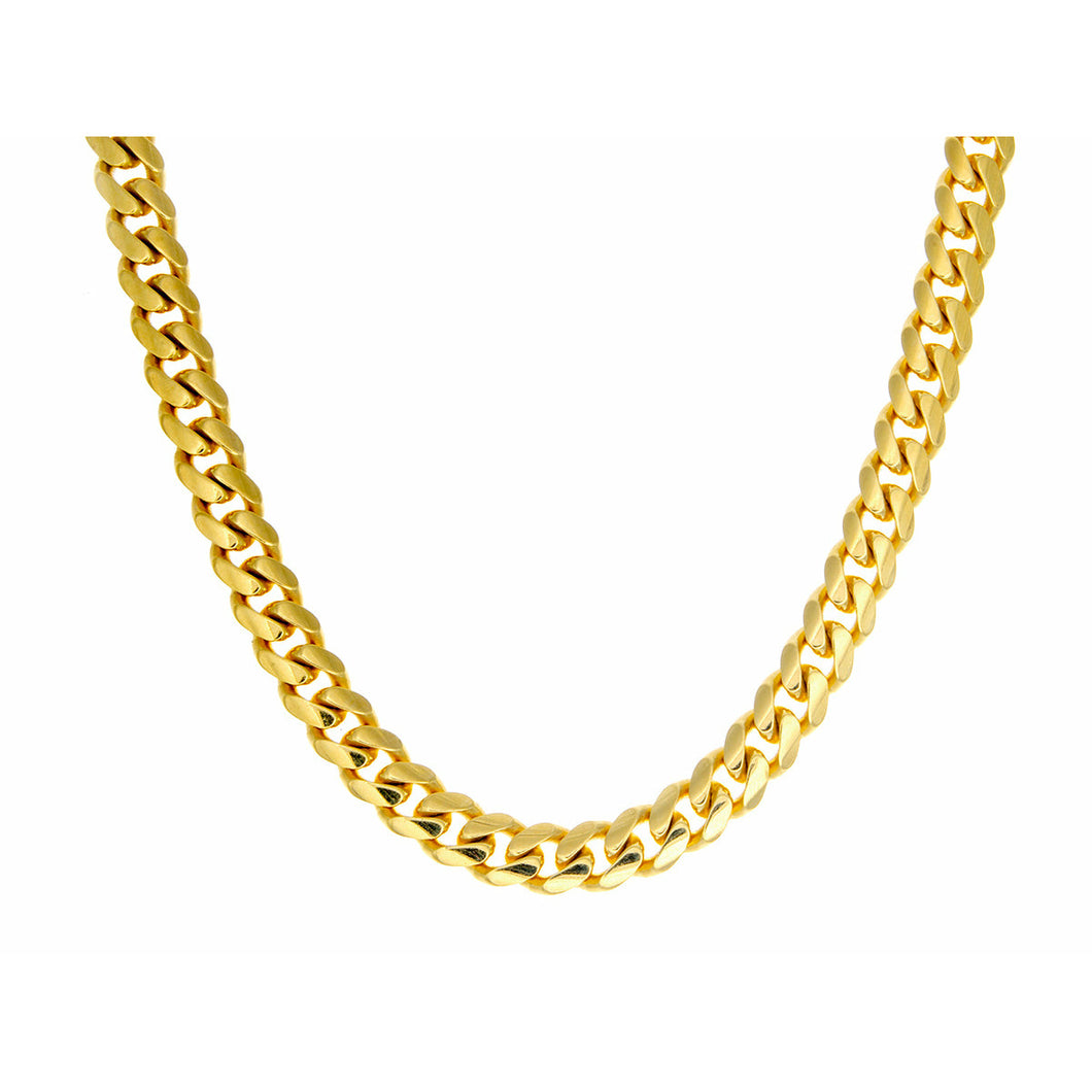 5mm Solid Miami Cuban Links 10k Gold
