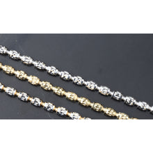 Load image into Gallery viewer, 3mm Diamond Cut Barrel Moon Chain

