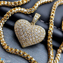 Load image into Gallery viewer, 2.00ctw Diamond Pave Puff Heart
