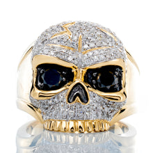 Load image into Gallery viewer, 2.00ctw Diamond Skull Ring
