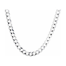 Load image into Gallery viewer, 4.50mm Solid Beveled Edge Curb Link Chain 10k White Gold
