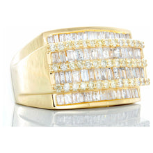 Load image into Gallery viewer, 2.00ctw Alternating Round &amp; Baguette Rectangle Forefront 10k Gold
