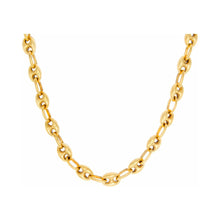 Load image into Gallery viewer, 4.80mm Hollow Coffee Bean Puff Link Chain 10k Gold
