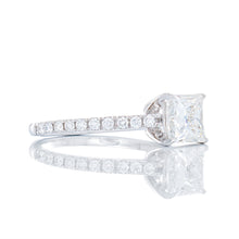Load image into Gallery viewer, 1.25ctw Princess Cut Engagement Ring
