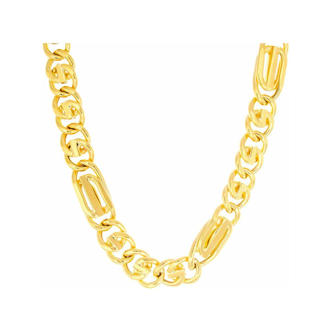 7mm Double Gucci G Chain 22 Inch 10k Gold