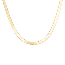 Load image into Gallery viewer, 3mm Herringbone Chain 10k Gold
