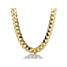 Load image into Gallery viewer, 8mm Solid Miami Cuban Chain 10k Gold
