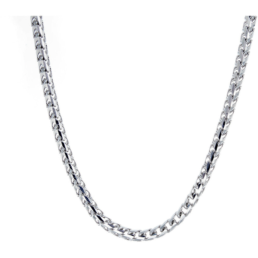 3.80mm Solid Round Millennium Franco Chain