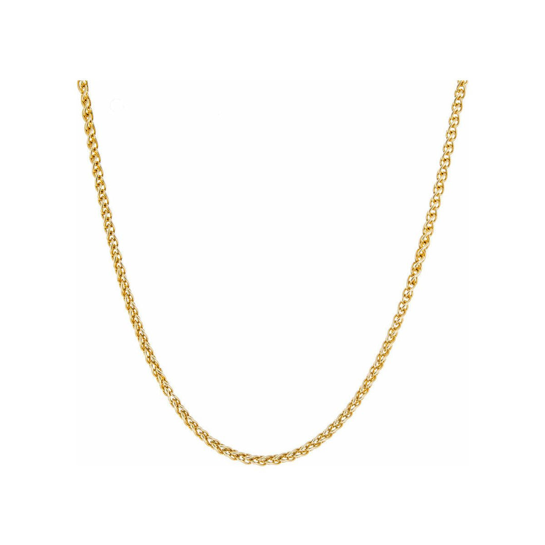 3.50mm Wheat Link Chain 10k Gold