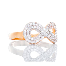 Load image into Gallery viewer, Rose Gold Infinity Ring
