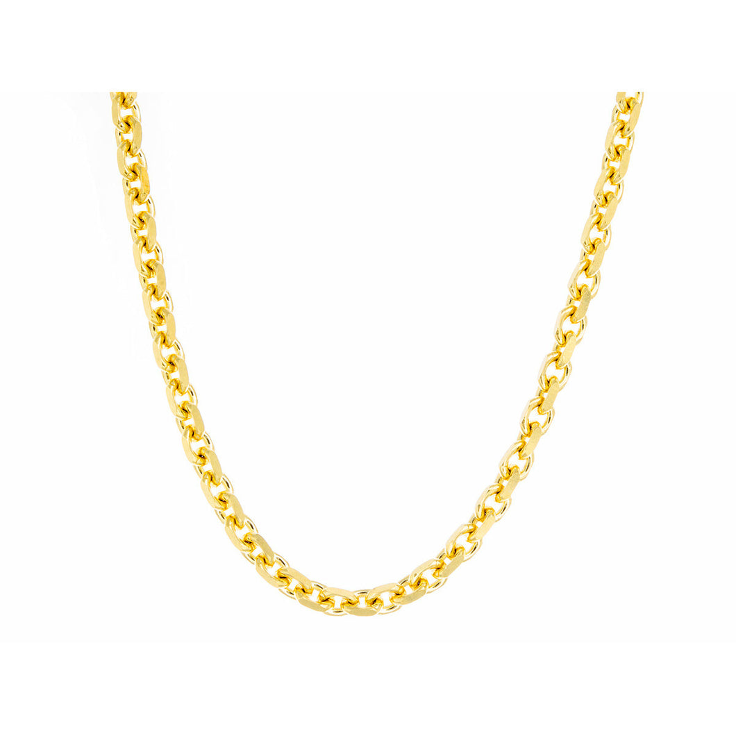 2.75mm Solid Hermes Link Chain