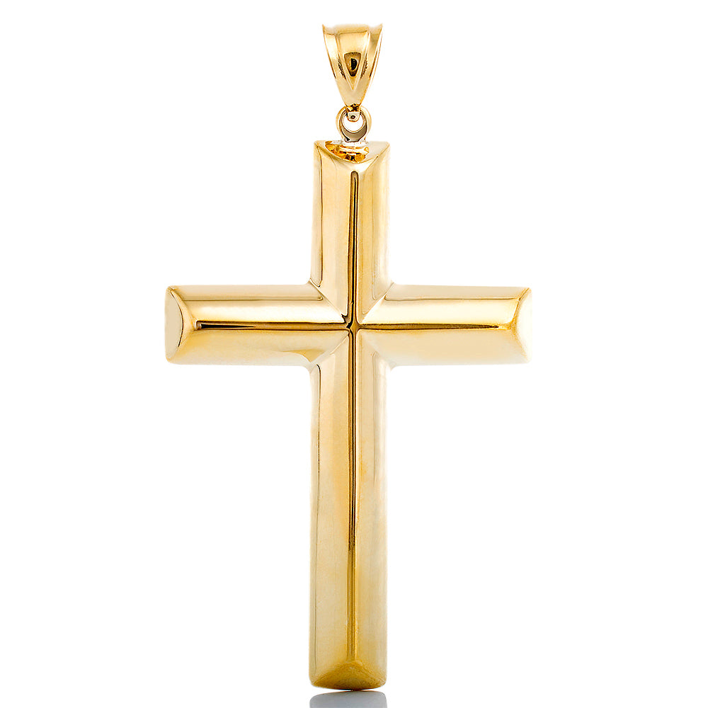 Tube Cross with Beveled Ends