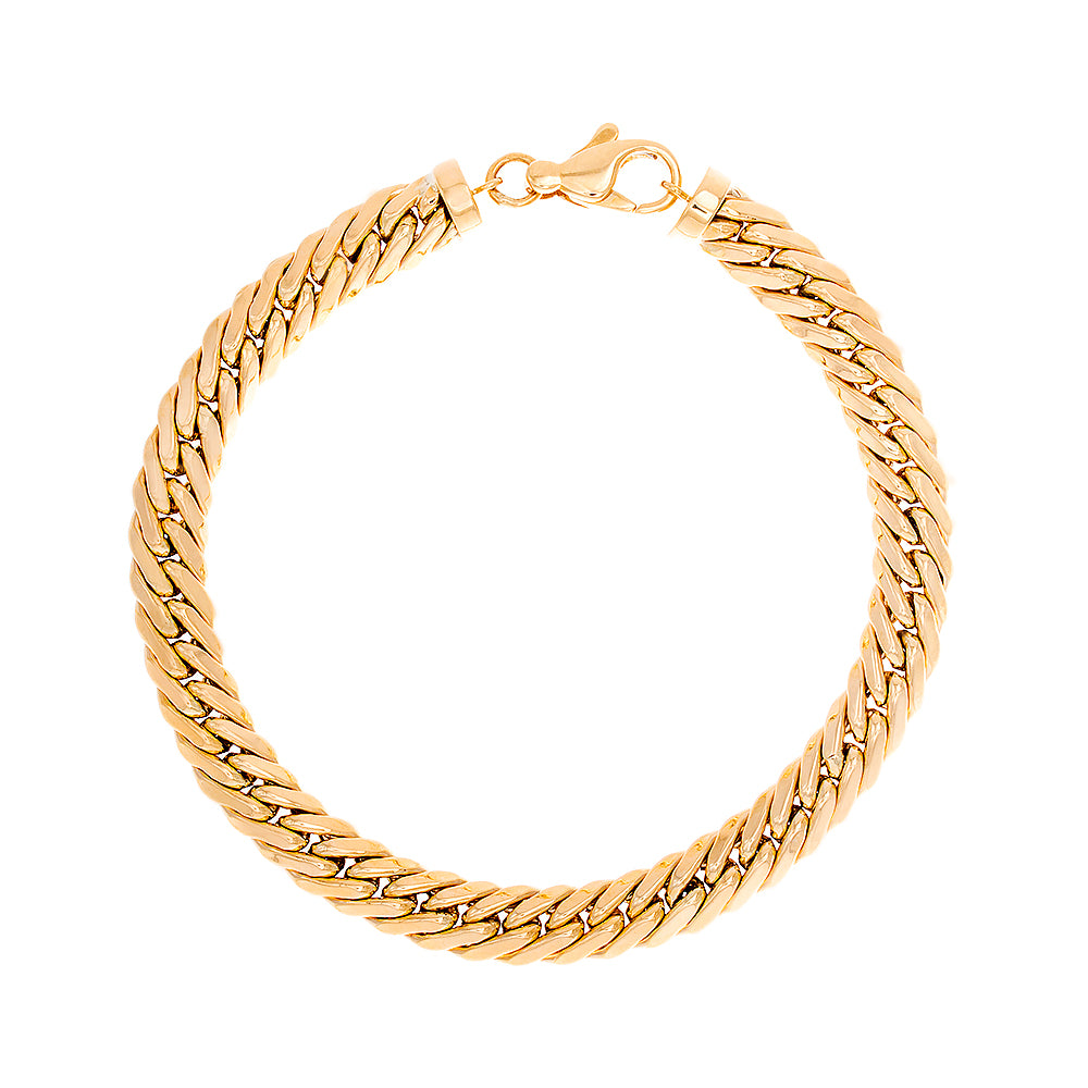 6.25mm Tight Cuban Link with Raised Center