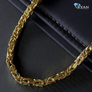 4mm Solid Byzantine Chain