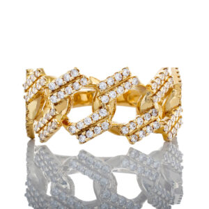 12mm Cubic Square Cuban Band