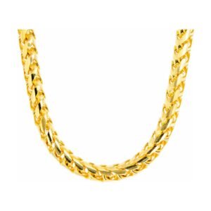 5mm Solid Round Millennium Franco Chain 10k Gold