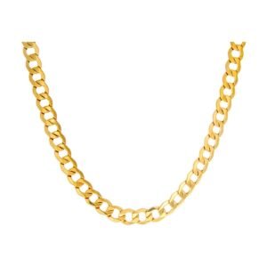 8mm Beveled Edge Curb Link Chain