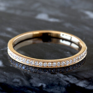 0.15ctw Dainty Milledge Band