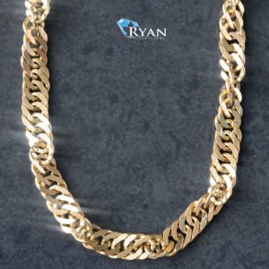 Solid Singapore Links Chain