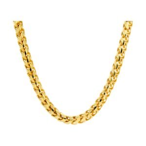 4mm Solid Round Millennium Franco Link Chain