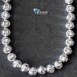 5mm Diamond Cut Moon Ball Chain