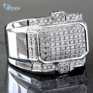 1.10ctw Cushion Top Diamond Ring