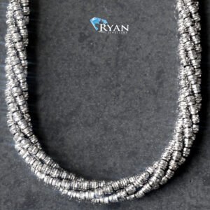 4.50mm Diamond Cut Spiral Moon Chain
