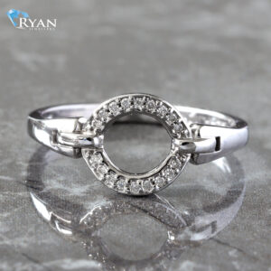 0.20CTW Natural Diamond Circle Ring