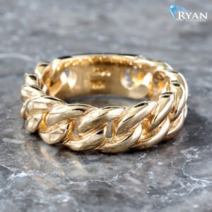 High Polish Cuban Link Band